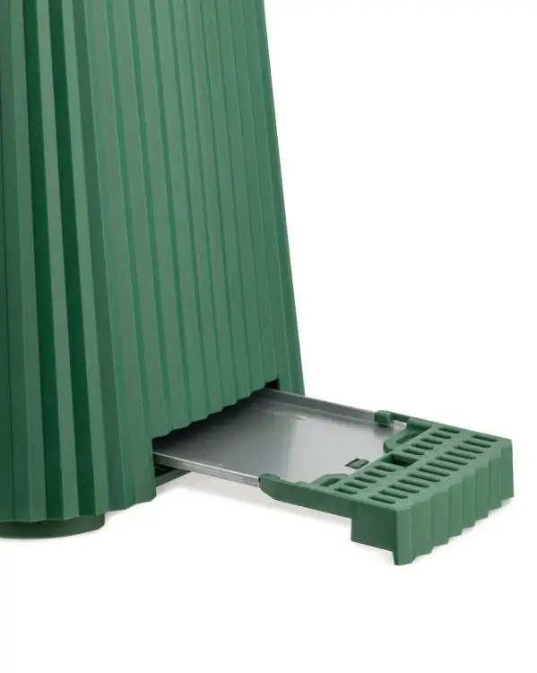 Alessi Plisse Toaster grün MDL08 GR Bild 2