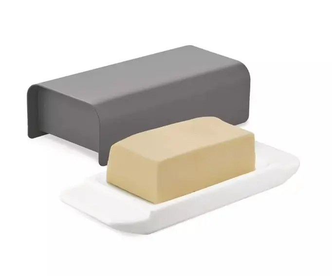 Alessi Mattina Butterdose dunkelgrau BG04 DG Bild 2