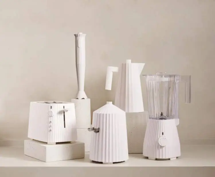 Alessi Plisse Filterkaffeemaschine weiss MDL14 W Bild 2