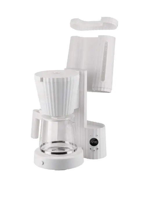 Alessi Plisse Filterkaffeemaschine weiss MDL14 W Bild 2