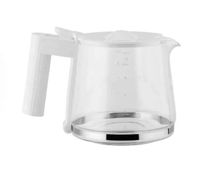 Alessi Plisse Filterkaffeemaschine weiss MDL14 W Bild 2