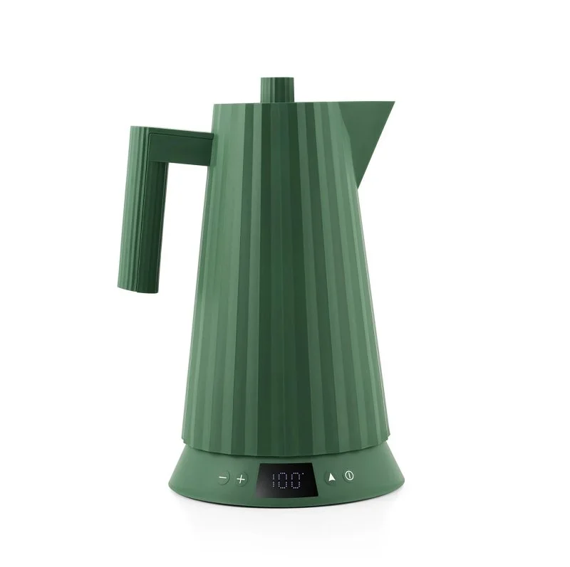Alessi Plisse elektrischer Wasserkocher mit Temperaturregelung grün MDL21 GR Bild
