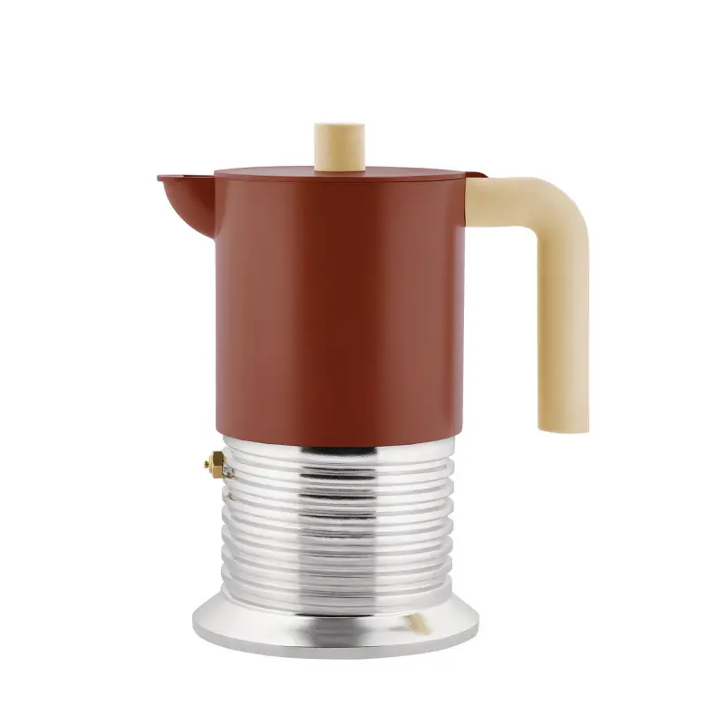 Alessi Espressokocher Vite 6 Tassen braun Bild