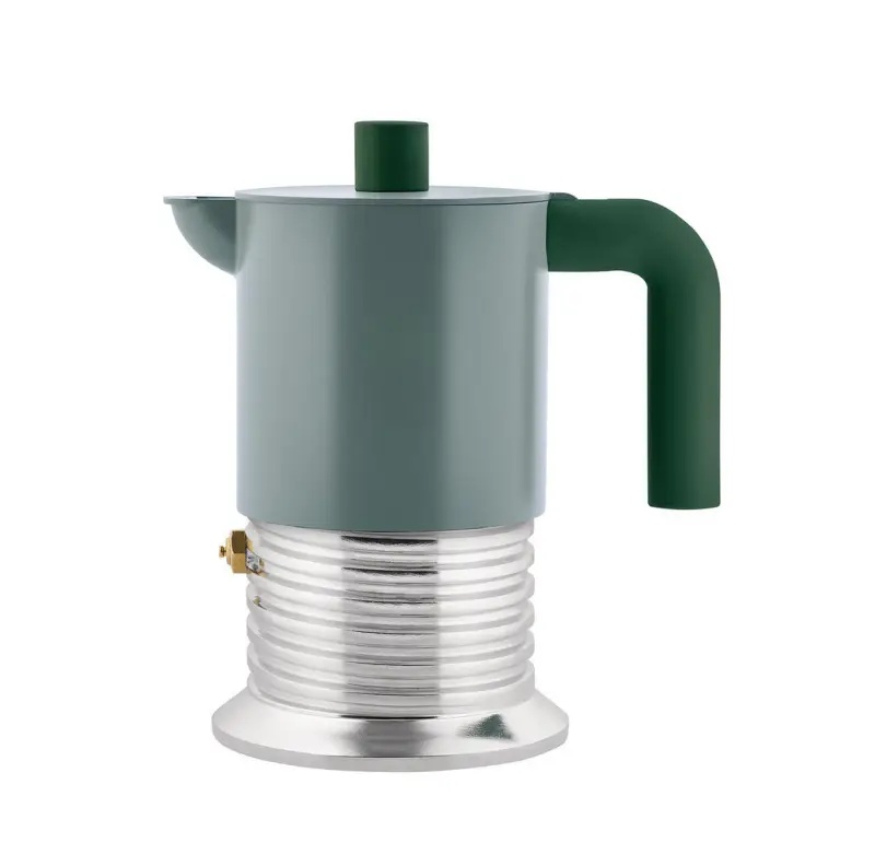 Alessi Espressokocher Vite 3 Tassen grün Bild