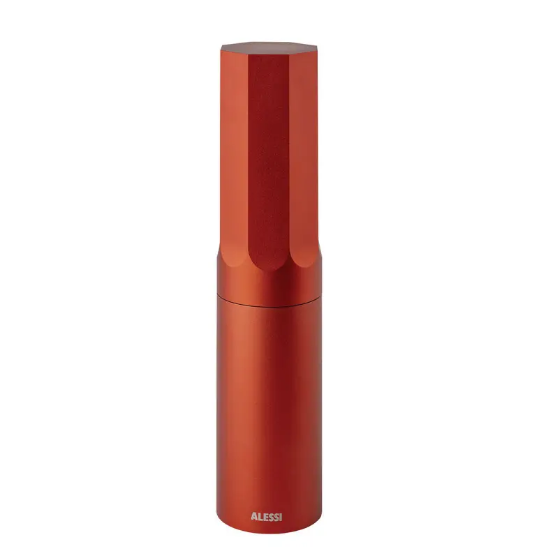 Alessi Salzmühle Pfeffermühle Gewürzmühle rot Bild