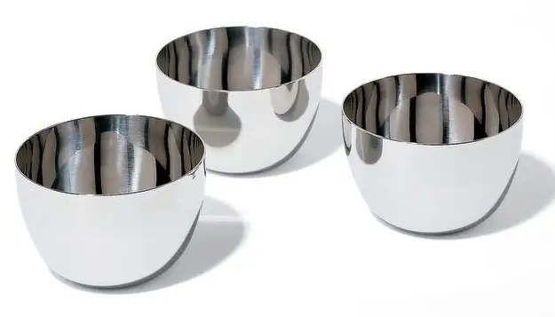 8003299904976 - - Mami Schälchen 3er Set - edelstahl glänzend poliert H 55cm   Ø 85cm