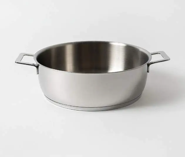 Alessi Kasserolle Kochtopf flach Pots&Pans AJM102/24 Bild