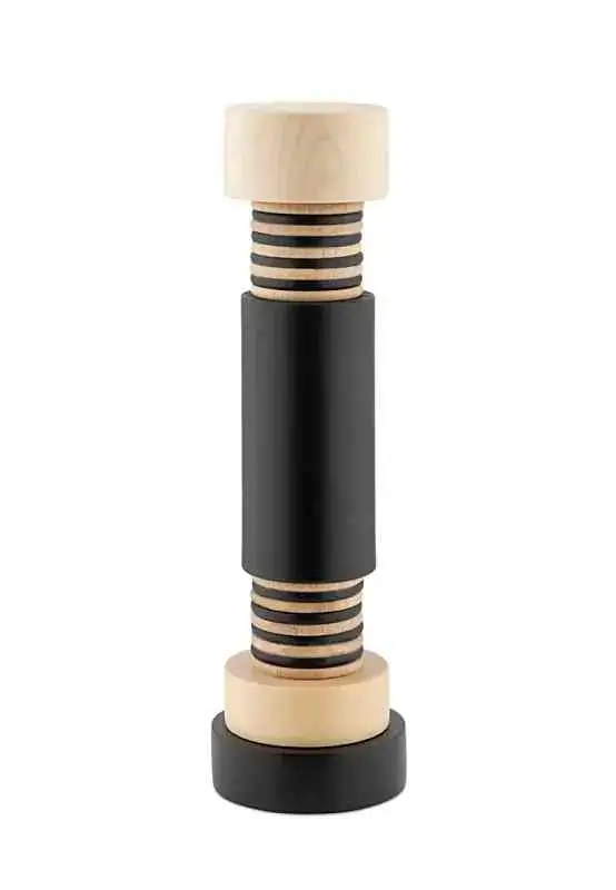 Alessi Pfeffermühle Salzmühle Gewürzmühle schwarz Bild