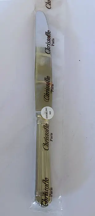 Christofle Aria Sterling Menumesser Bild 2