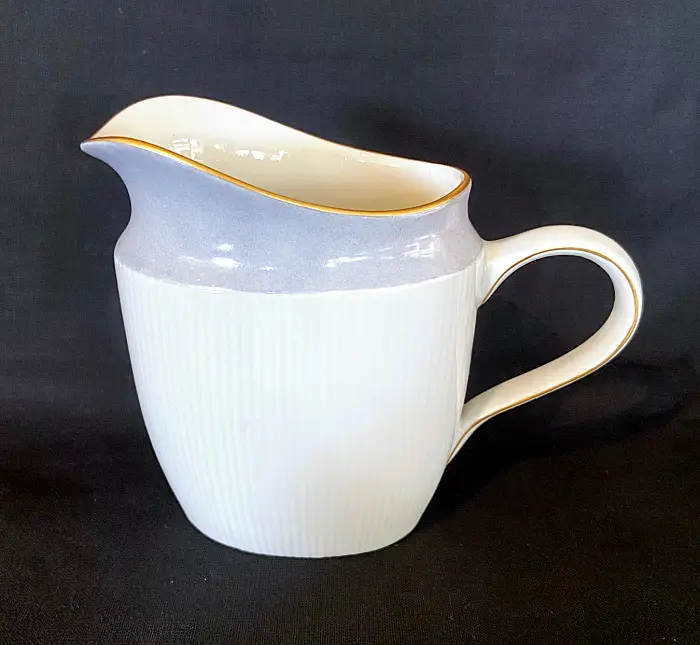 Nymphenburger Porzellanmanufaktur Adonis grau gold Kaffeeservice für 6 Personen Bild 2